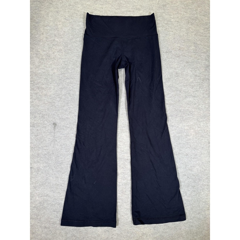 Lululemon Pants Womens Black Bootcut Flare High Rise Yoga Athletic Gym Stretch